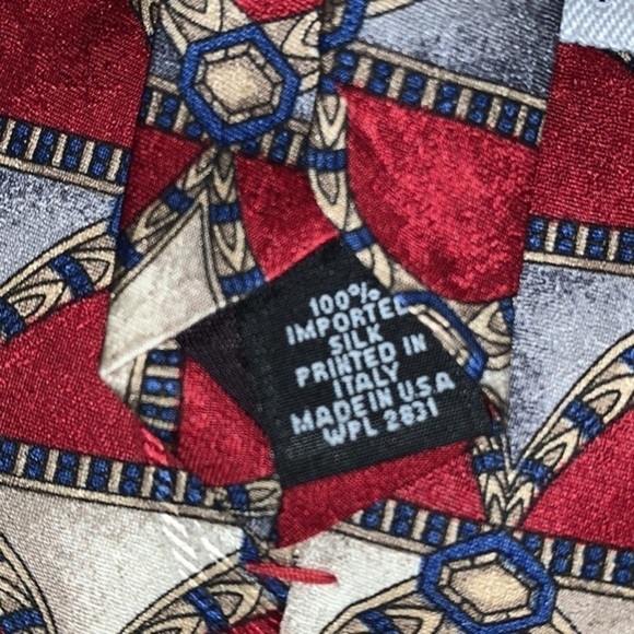 100% SILK LOUIS FERAUD TIE - Picture 4 of 4